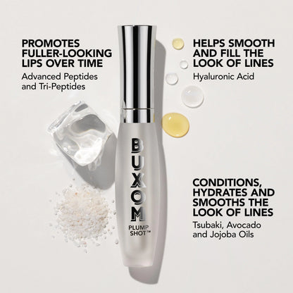 BUXOM Plump Shot Peptides Lip Serum - Hydrating, Plumping Lip Gloss