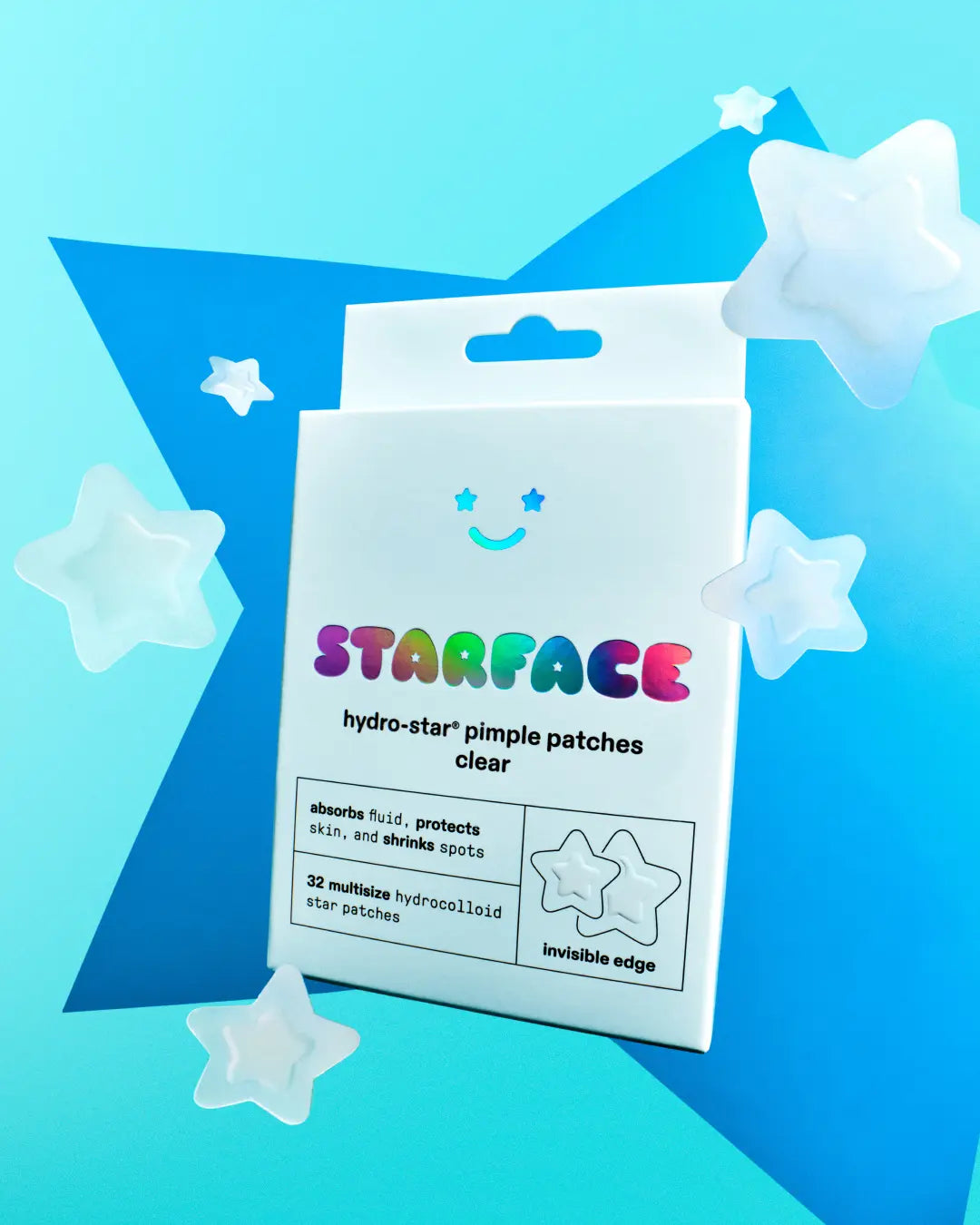 Starface Hydro-Star Clear Pimple Patches, 32 Ct