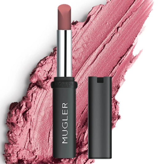 Mugler X L'Oréal Paris Power Matte Lipstick, 16H Wear, Intense Soft-Matte, Hydrating Formula