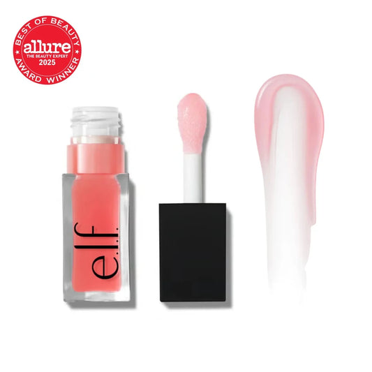 E.L.F. Glow Reviver Lip Oil, Nourishing Lip Oil High-Gloss Finish 0.25 Oz (7.6 Ml)