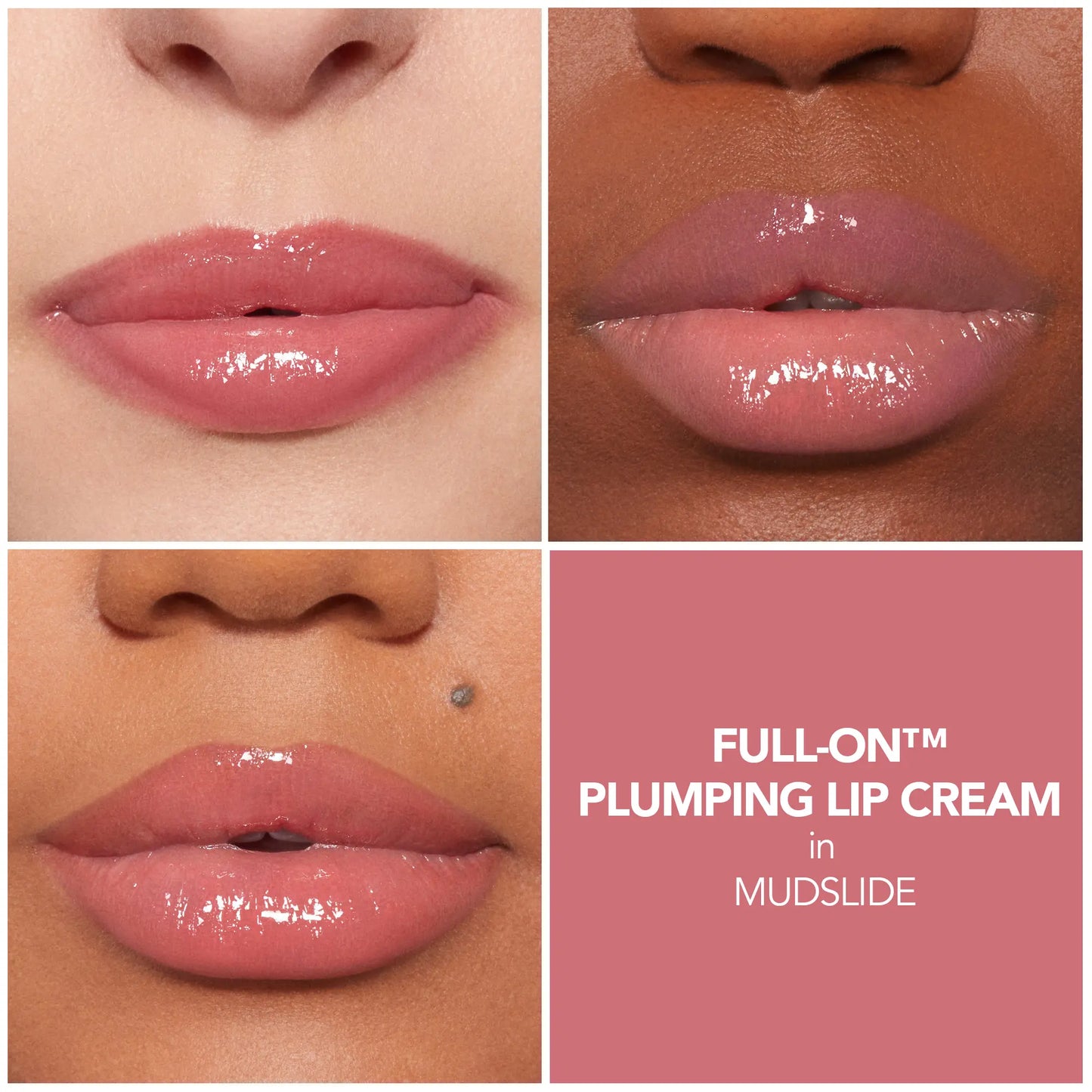 BUXOM Full-On Plumping Lip Cream Gloss - Hydrating Lipgloss, Moisturizing, Glossy Finish, All Skin Types - Makeup