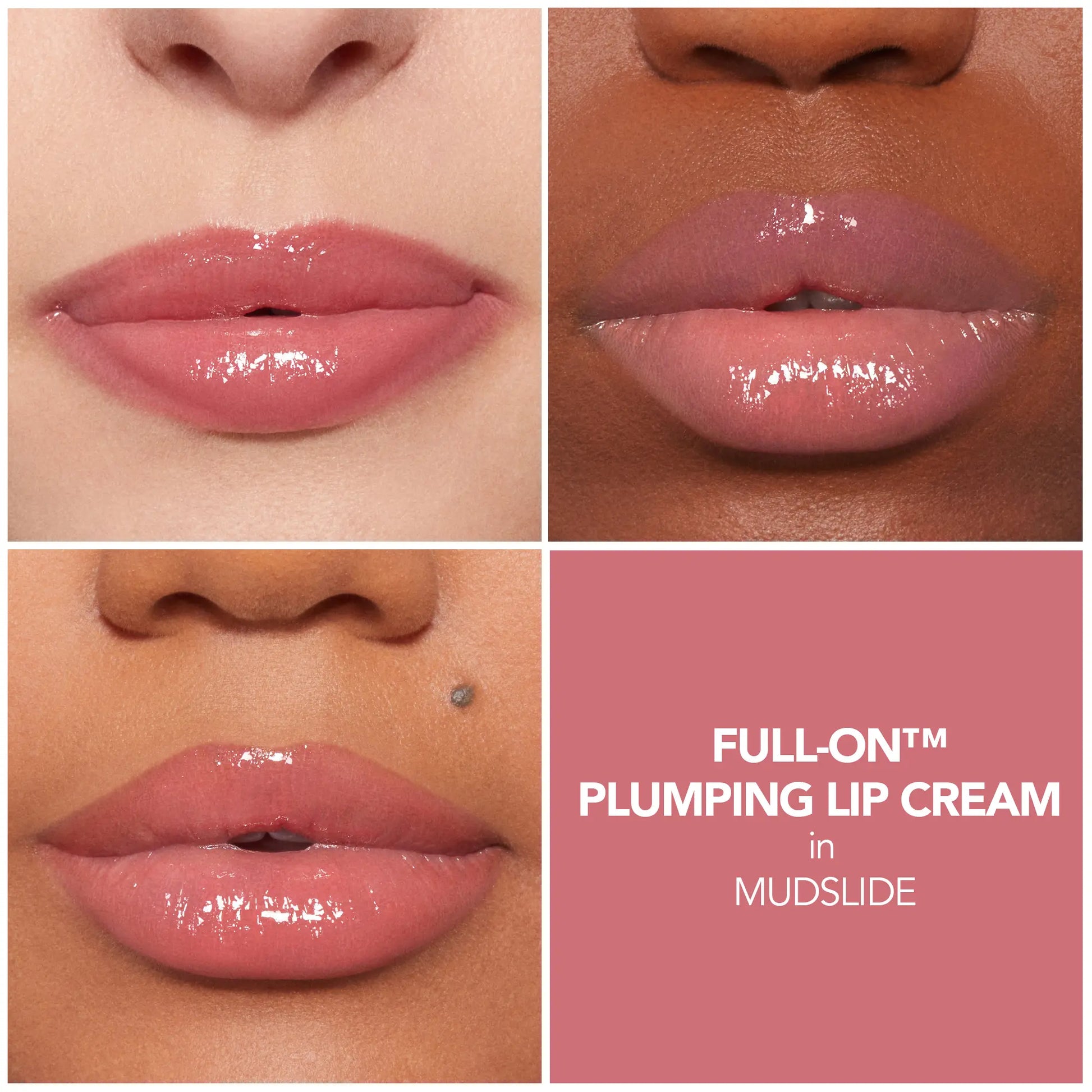 BUXOM Full-On Plumping Lip Cream Gloss - Hydrating Lipgloss, Moisturizing, Glossy Finish, All Skin Types - Makeup