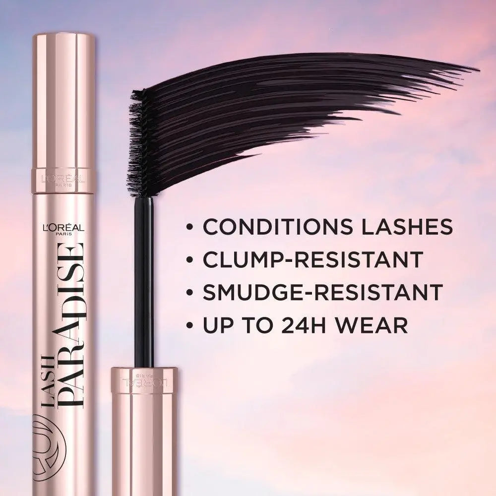 L'Oreal Paris Voluminous Makeup Lash Paradise Volume Mascara, 0.28 Fl Oz