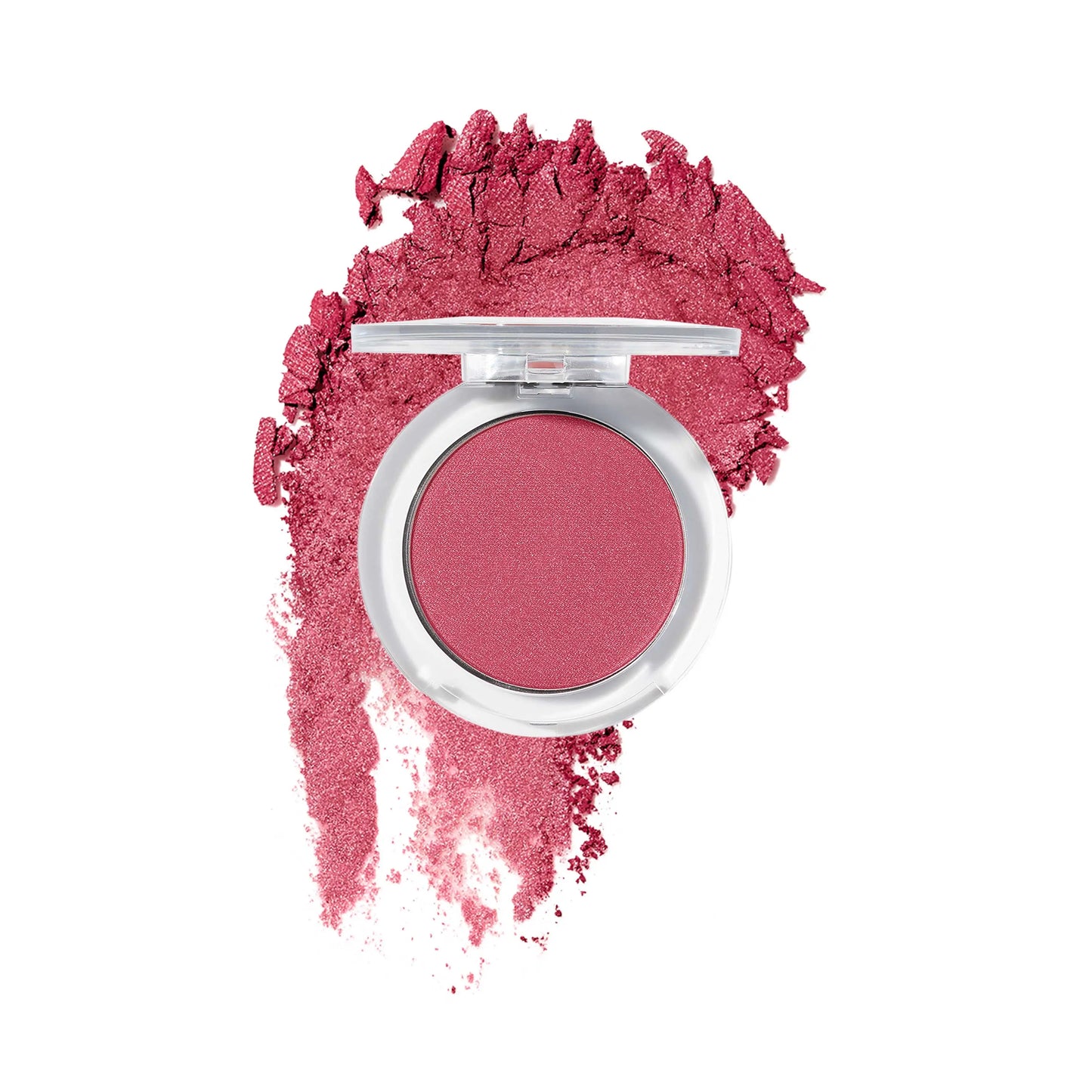 BUXOM Wanderlust Primer-Infused Blush - Blendable, Hyaluronic-Infused, Powder Blush, Luminous Finish, All Skin Types and Textures