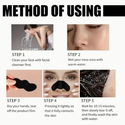 Deep Cleansing Blackhead Nose Strips, 20/40Pcs Gentle Skin-Friendly Nose Masks for All Skin Types, Daily Cleansing Nose Strip