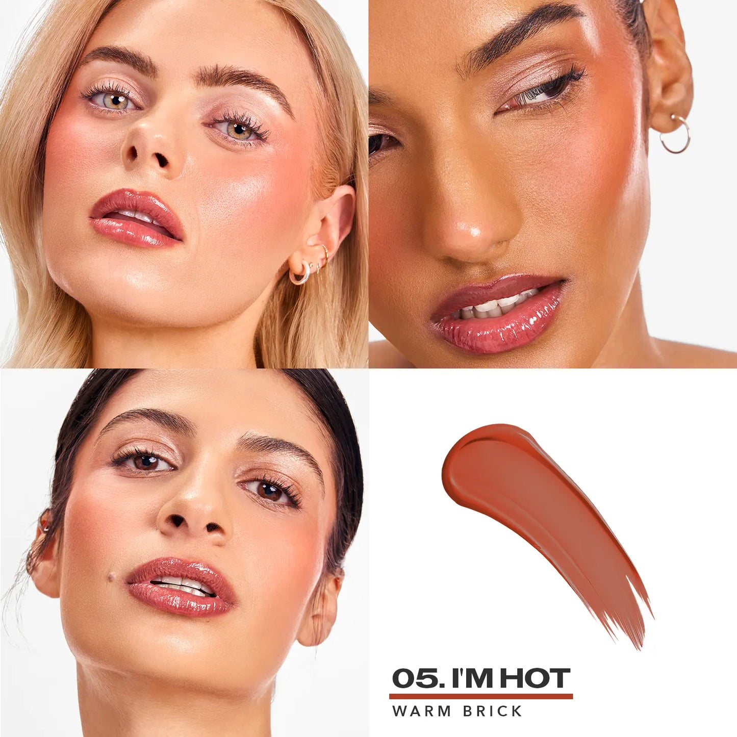 Sacheu Cheek STAY-N - All-Day Liquid Blush - Long-Lasting, Buildable, Ultra-Blendable Blush