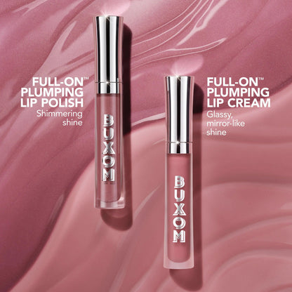 BUXOM Full-On Plumping Lip Cream Gloss - Hydrating Lipgloss, Moisturizing, Glossy Finish, All Skin Types - Makeup