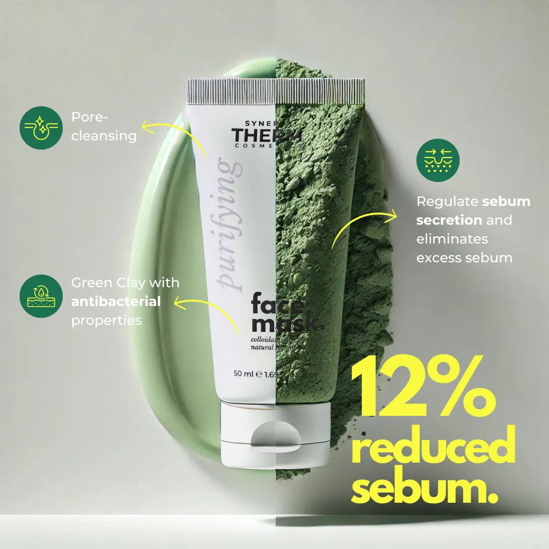 Purifying Face Mask with Salicilyc Acid, Green Clay and Colloidal Sylver