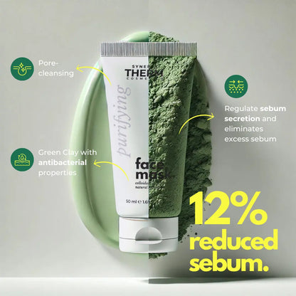 Purifying Face Mask with Salicilyc Acid, Green Clay and Colloidal Sylver