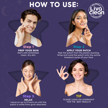 Livaclean 480 CT (2 PK of 240) Superstar Pimple Patches Hydrocolloid W/Salicylic Acid & Tea Tree, Star Acne Patches for Face, Star Face Hero Mighty Acne Patches for Face, Blemish & Spot Cover Skincare Zit Daily Gentle