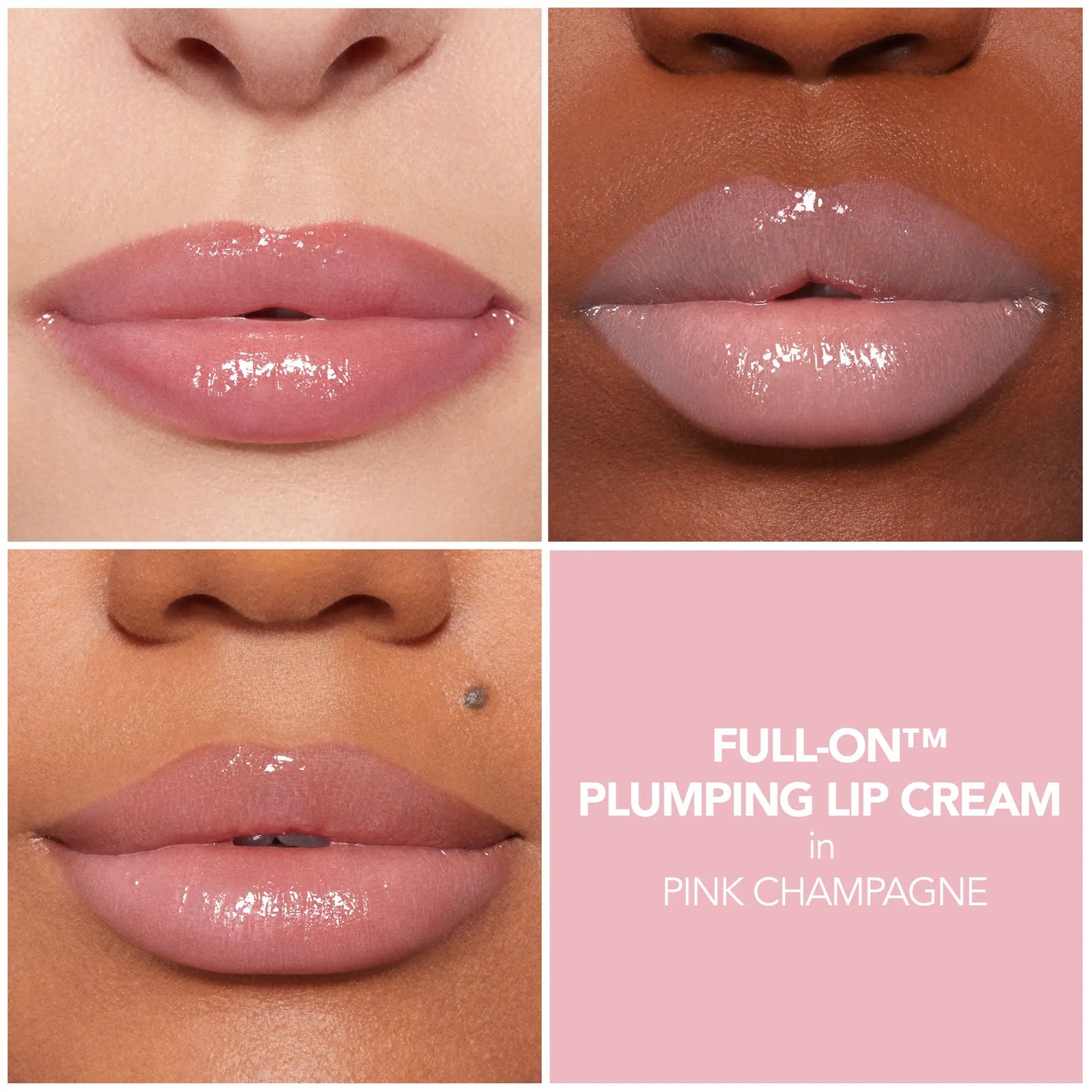 BUXOM Full-On Plumping Lip Cream Gloss - Hydrating Lipgloss, Moisturizing, Glossy Finish, All Skin Types - Makeup