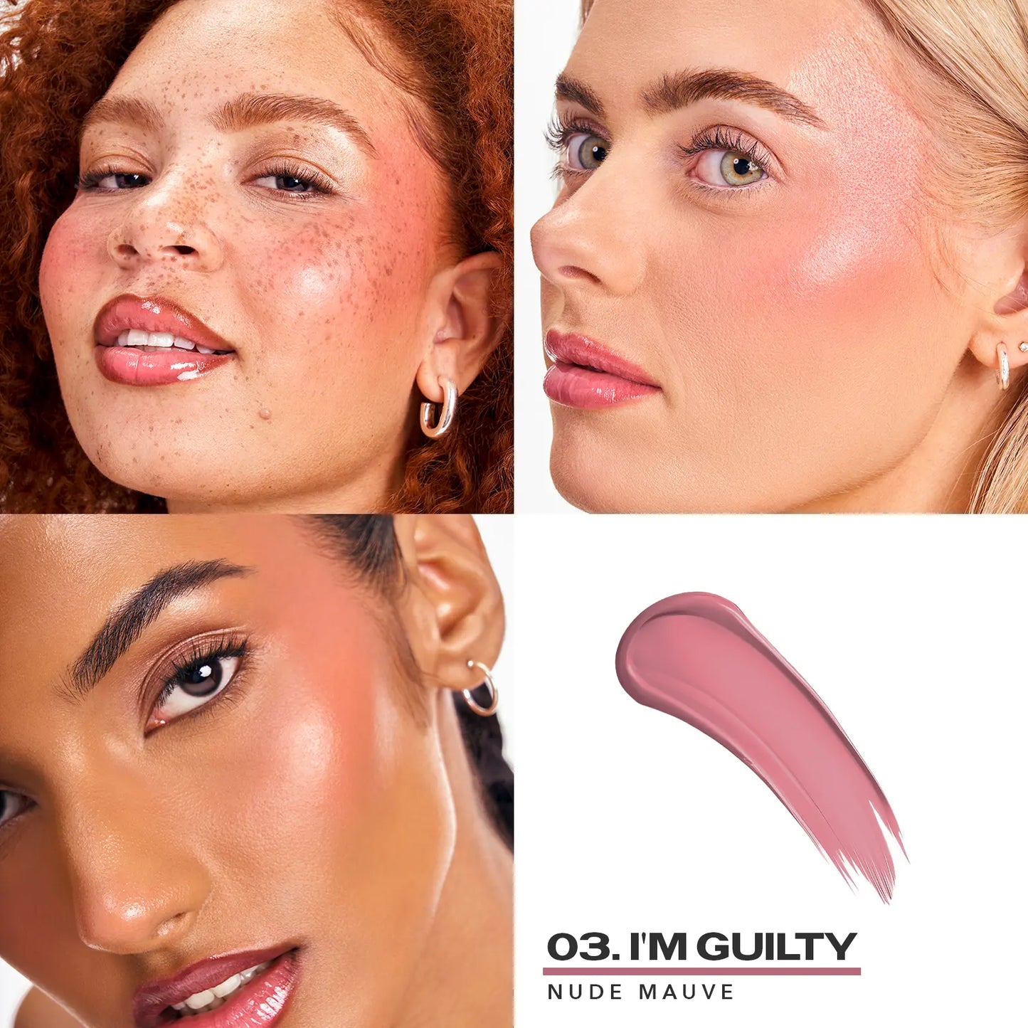Sacheu Cheek STAY-N - All-Day Liquid Blush - Long-Lasting, Buildable, Ultra-Blendable Blush