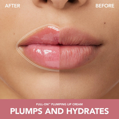 BUXOM Full-On Plumping Lip Cream Gloss - Hydrating Lipgloss, Moisturizing, Glossy Finish, All Skin Types - Makeup
