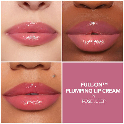 BUXOM Full-On Plumping Lip Cream Gloss - Hydrating Lipgloss, Moisturizing, Glossy Finish, All Skin Types - Makeup