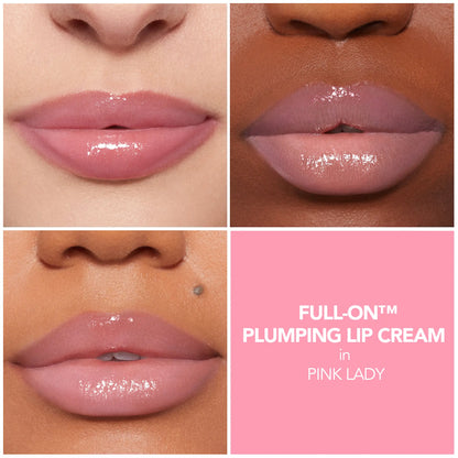 BUXOM Full-On Plumping Lip Cream Gloss - Hydrating Lipgloss, Moisturizing, Glossy Finish, All Skin Types - Makeup