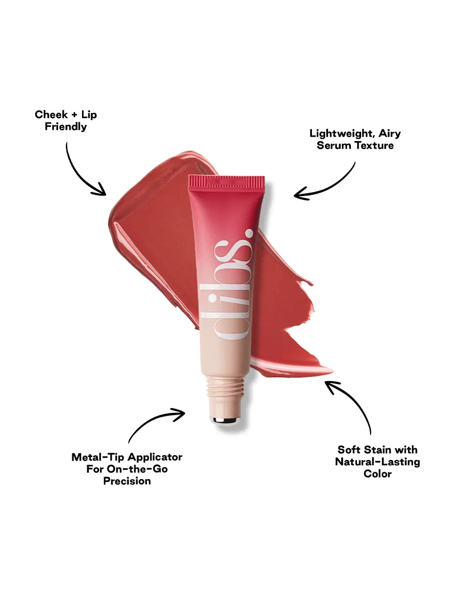 Cool Blush Cheek Stain - DIBS Beauty Liquid Blush Long Lasting