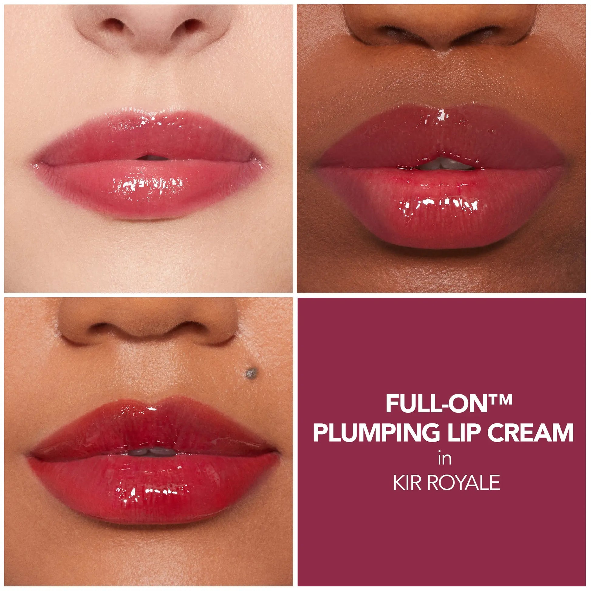 BUXOM Full-On Plumping Lip Cream Gloss - Hydrating Lipgloss, Moisturizing, Glossy Finish, All Skin Types - Makeup