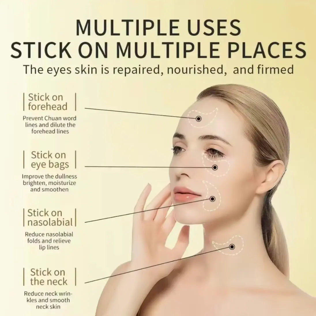 【Mother'S Day Gifts】Green Cosmos 24K under Eye Patches - 30 Pairs - under Eye Mask for Eye Care,Hydrating Moisturizing Eye Mask Patch under Eye Patches for Dark Circles and Puffiness,Eye Patches for Dark Circles,Eye Masks for Puffiness,Under Eye Mask