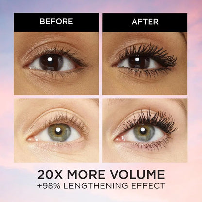 L'Oreal Paris Voluminous Makeup Lash Paradise Volume Mascara, 0.28 Fl Oz