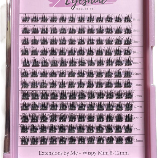 Eyeshine Wispy Mini (8-12Mm) Eyelash Clusters Glue Sold Separately