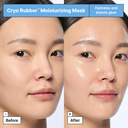 Dr.Jart+ Cryo Rubber Moisturizing Face Mask | Hyaluronic Acid Face Mask | Cooling Rubber Mask | Hydrating Face Mask | Korean Glass Skin Mask | Moisture Barrier Mask