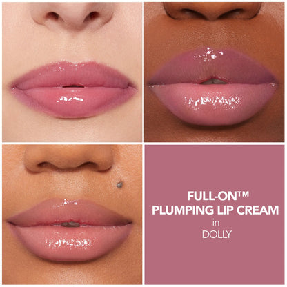 BUXOM Full-On Plumping Lip Cream Gloss - Hydrating Lipgloss, Moisturizing, Glossy Finish, All Skin Types - Makeup