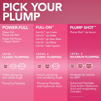 BUXOM Full-On Plumping Lip Cream Gloss - Hydrating Lipgloss, Moisturizing, Glossy Finish, All Skin Types - Makeup