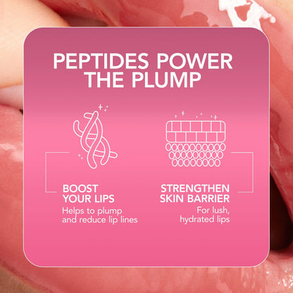 BUXOM Plump Shot Peptides Lip Serum - Hydrating, Plumping Lip Gloss