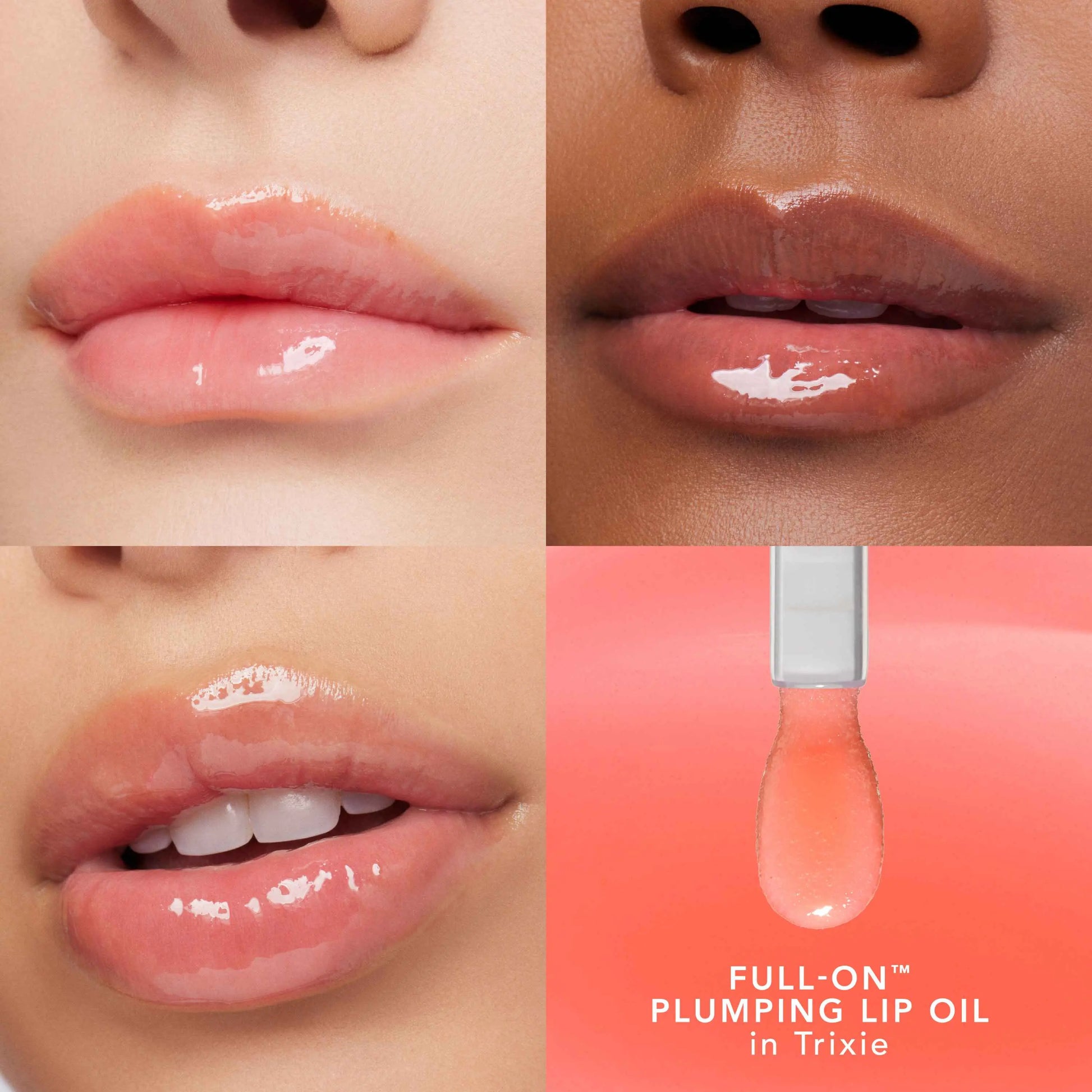 Buxom Full-On Plumping Glossy Lip Oil - Lightweight, Non-Sticky, Super Shiny, Hydrating Lip Makeup