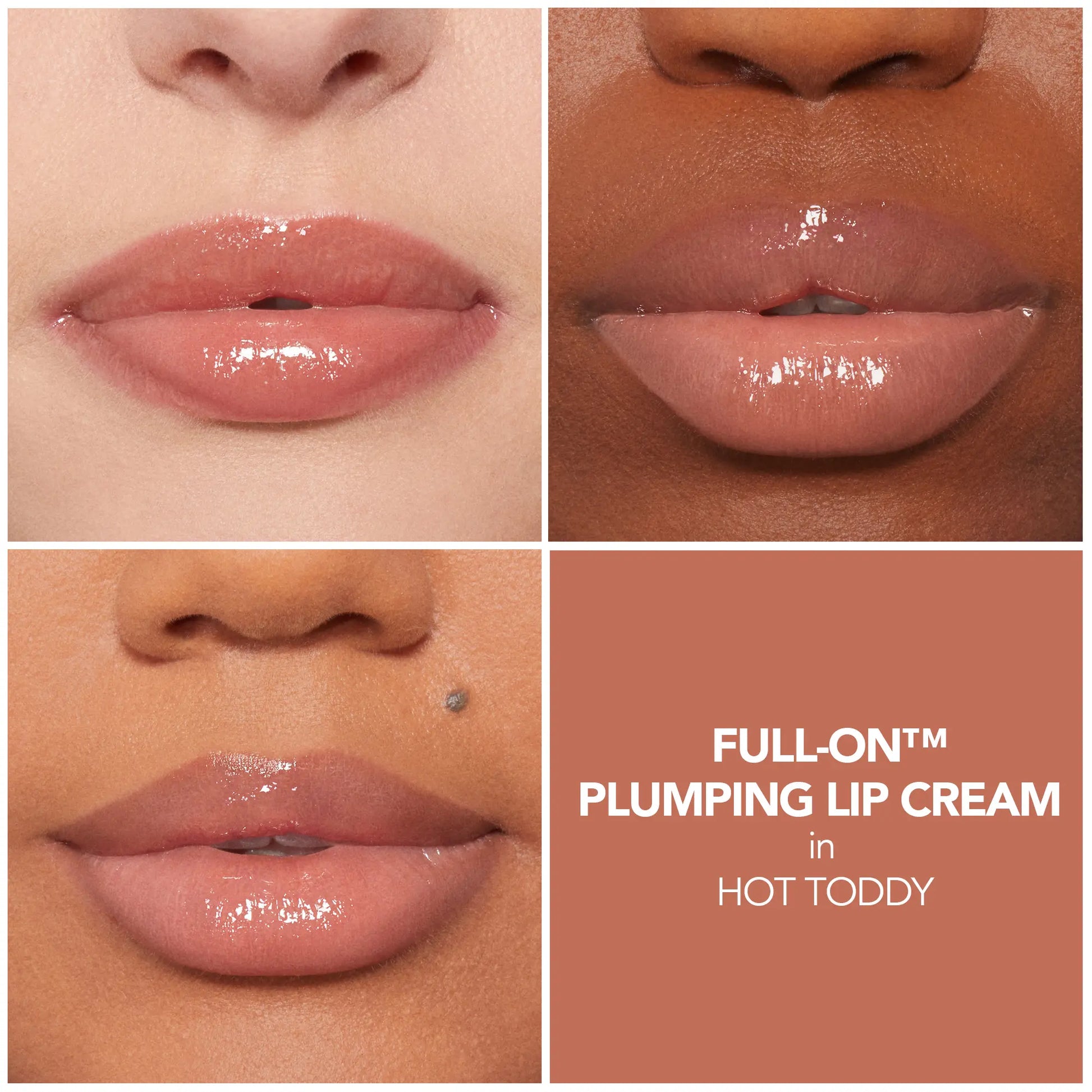 BUXOM Full-On Plumping Lip Cream Gloss - Hydrating Lipgloss, Moisturizing, Glossy Finish, All Skin Types - Makeup