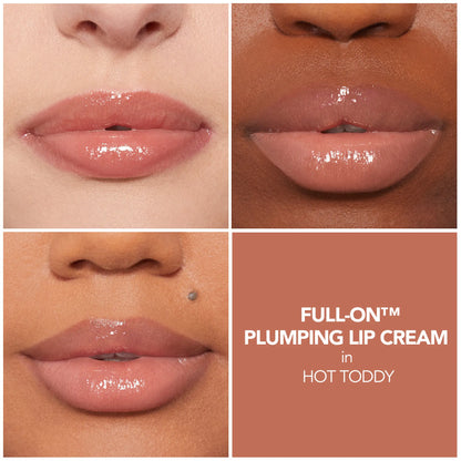 BUXOM Full-On Plumping Lip Cream Gloss - Hydrating Lipgloss, Moisturizing, Glossy Finish, All Skin Types - Makeup