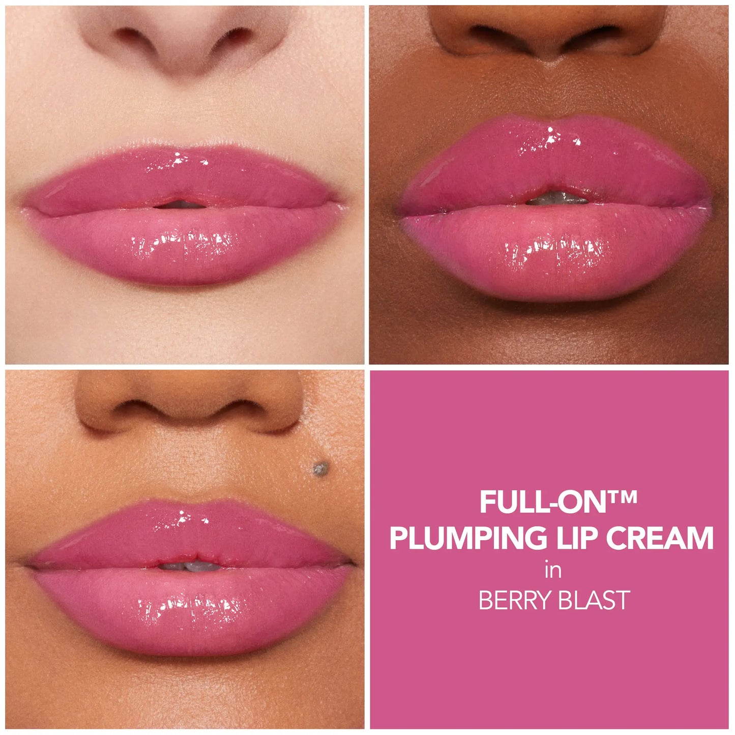 BUXOM Full-On Plumping Lip Cream Gloss - Hydrating Lipgloss, Moisturizing, Glossy Finish, All Skin Types - Makeup