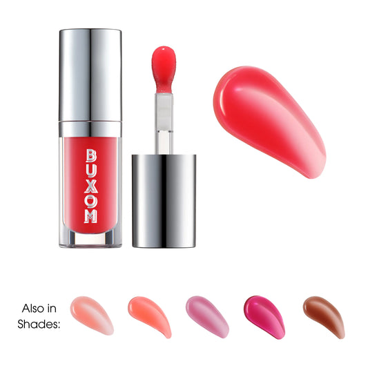Buxom Full-On Plumping Glossy Lip Oil - Lightweight, Non-Sticky, Super Shiny, Hydrating Lip Makeup