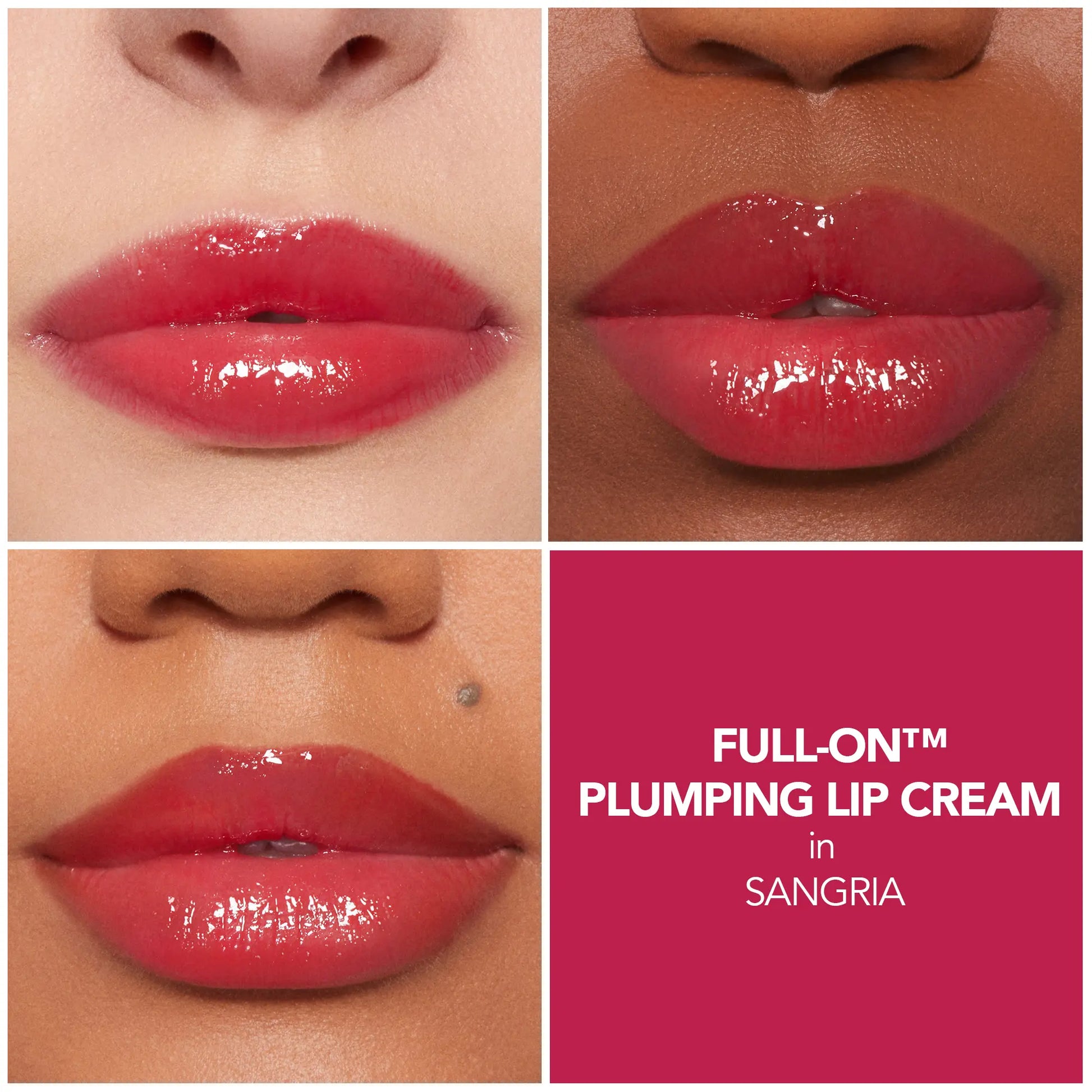 BUXOM Full-On Plumping Lip Cream Gloss - Hydrating Lipgloss, Moisturizing, Glossy Finish, All Skin Types - Makeup