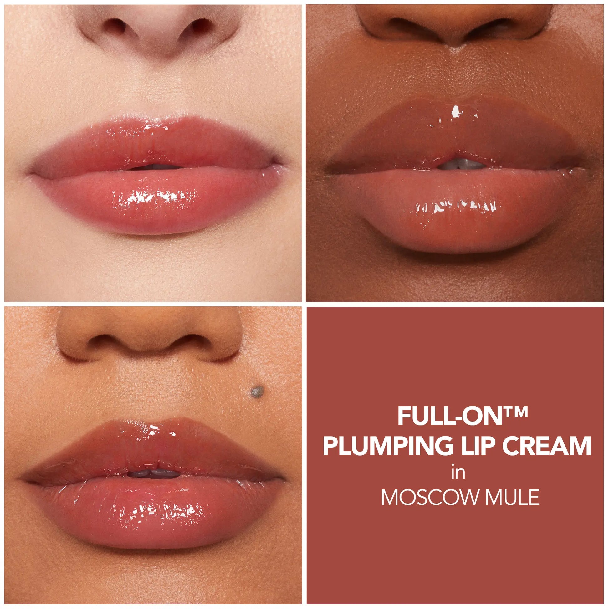 BUXOM Full-On Plumping Lip Cream Gloss - Hydrating Lipgloss, Moisturizing, Glossy Finish, All Skin Types - Makeup