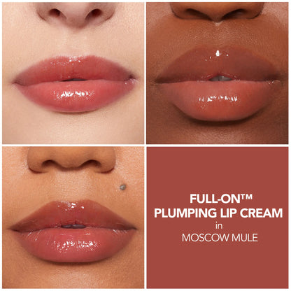 BUXOM Full-On Plumping Lip Cream Gloss - Hydrating Lipgloss, Moisturizing, Glossy Finish, All Skin Types - Makeup