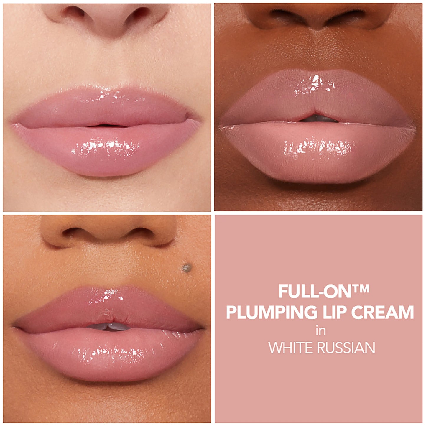 BUXOM Full-On Plumping Lip Cream Gloss - Hydrating Lipgloss, Moisturizing, Glossy Finish, All Skin Types - Makeup