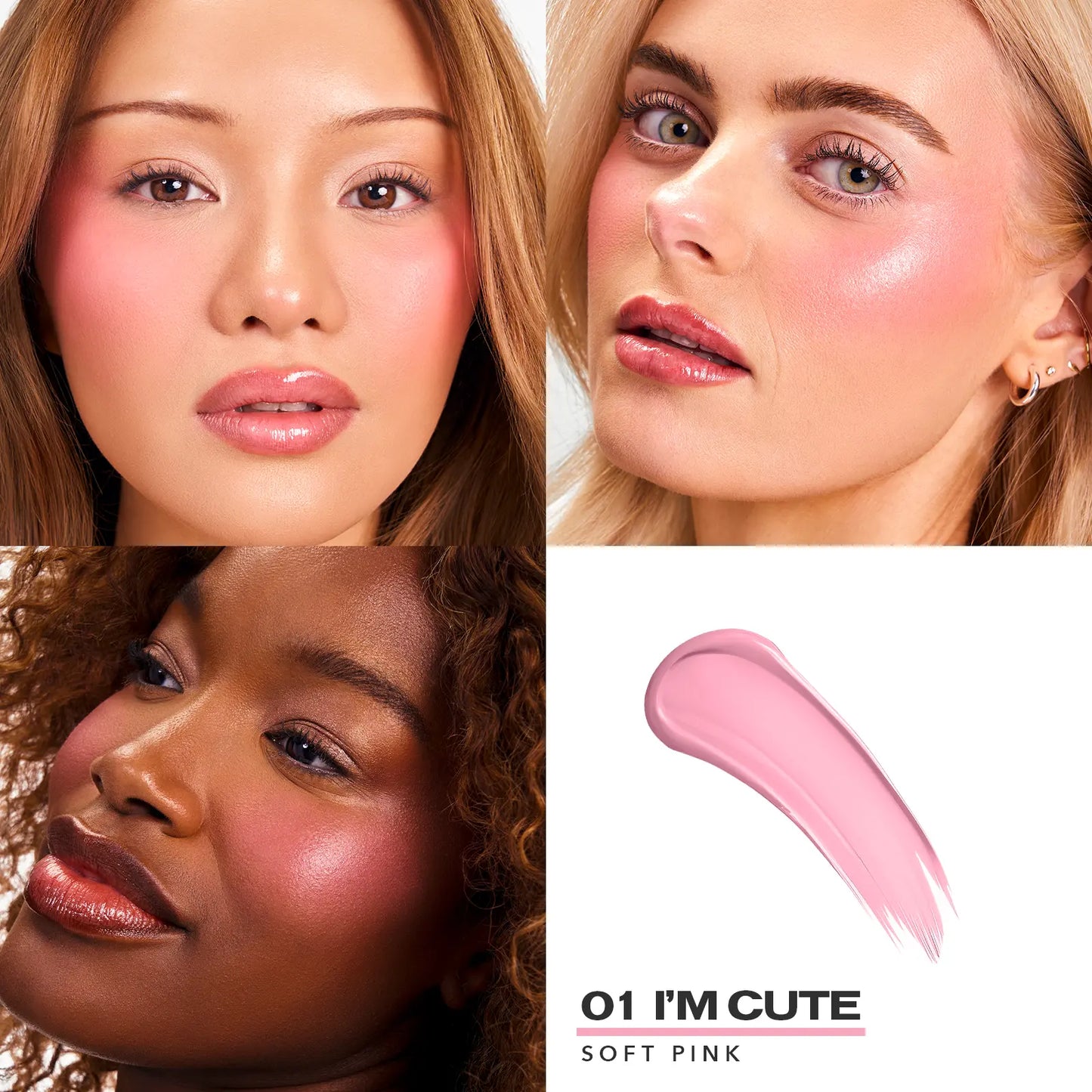 Sacheu Cheek STAY-N - All-Day Liquid Blush - Long-Lasting, Buildable, Ultra-Blendable Blush
