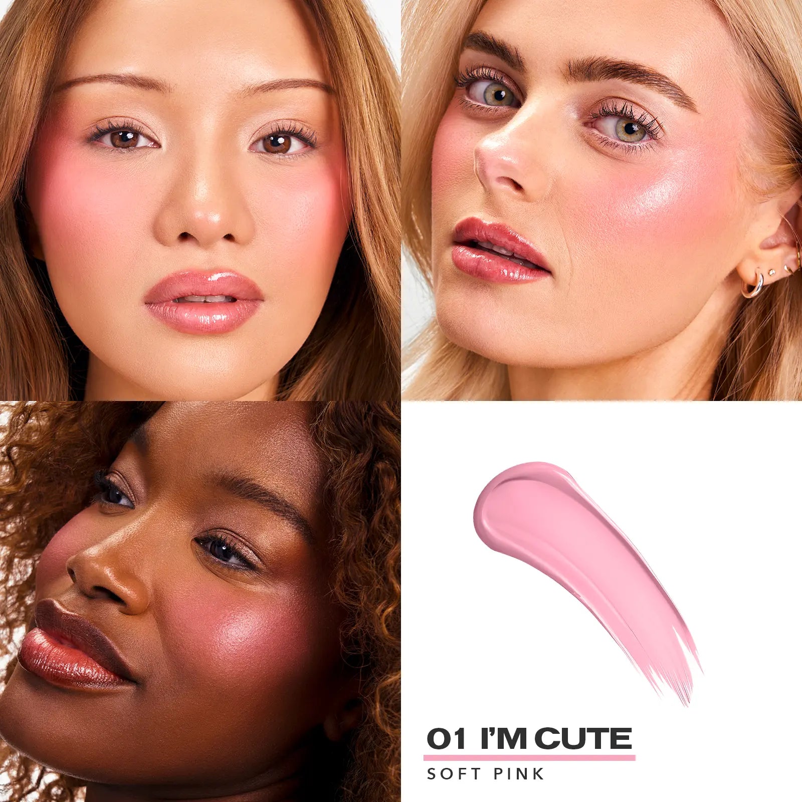 Sacheu Cheek STAY-N - All-Day Liquid Blush - Long-Lasting, Buildable, Ultra-Blendable Blush
