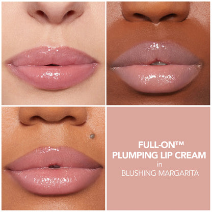 BUXOM Full-On Plumping Lip Cream Gloss - Hydrating Lipgloss, Moisturizing, Glossy Finish, All Skin Types - Makeup
