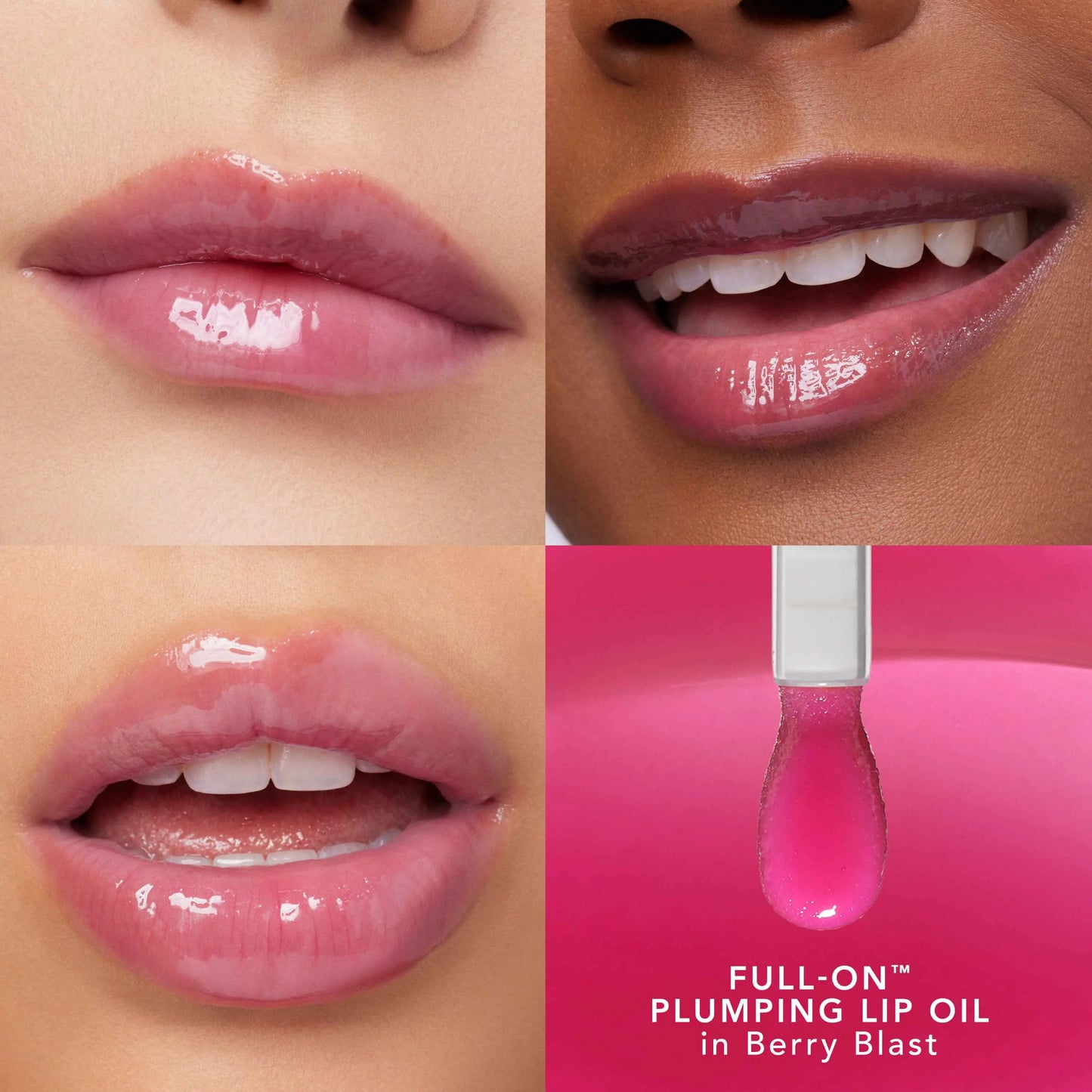Buxom Full-On Plumping Glossy Lip Oil - Lightweight, Non-Sticky, Super Shiny, Hydrating Lip Makeup