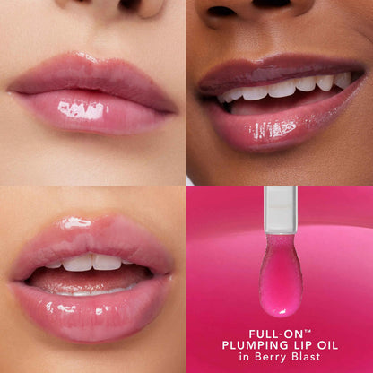 Buxom Full-On Plumping Glossy Lip Oil - Lightweight, Non-Sticky, Super Shiny, Hydrating Lip Makeup