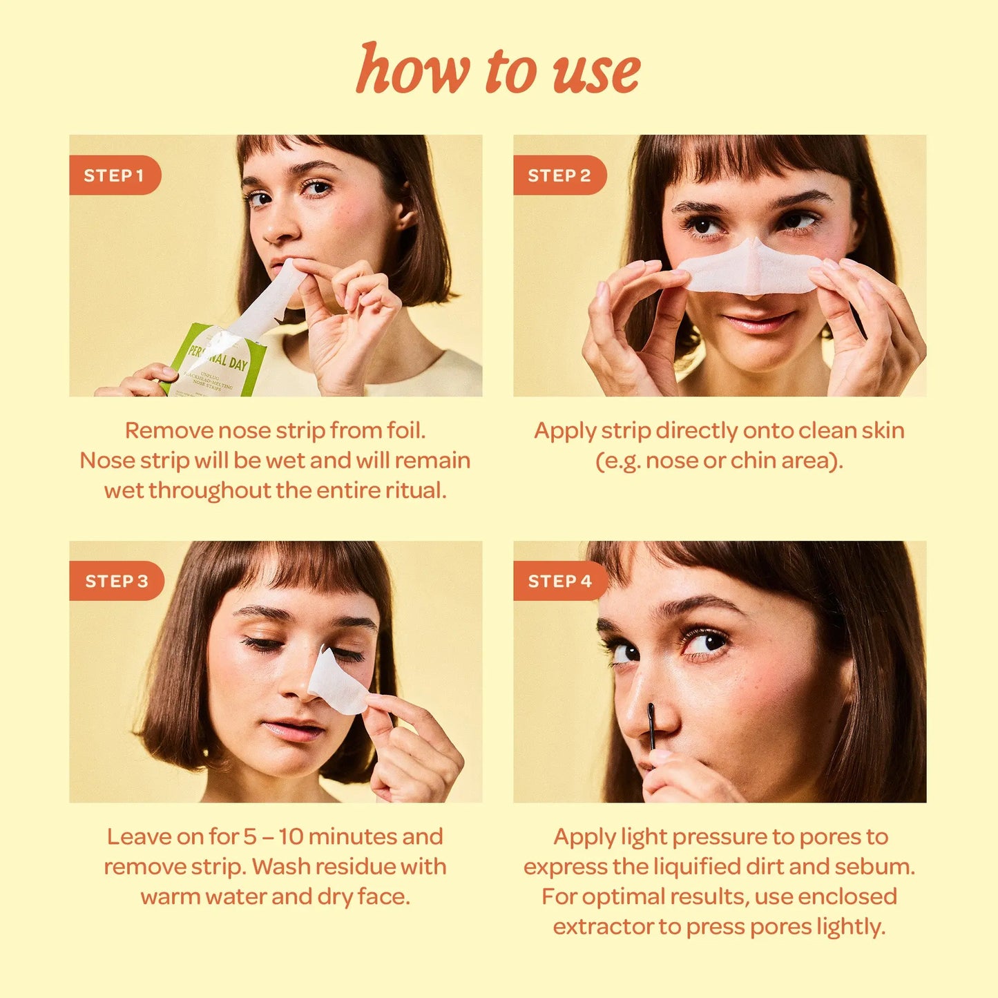Unplug Blackhead-Melting Nose Strips