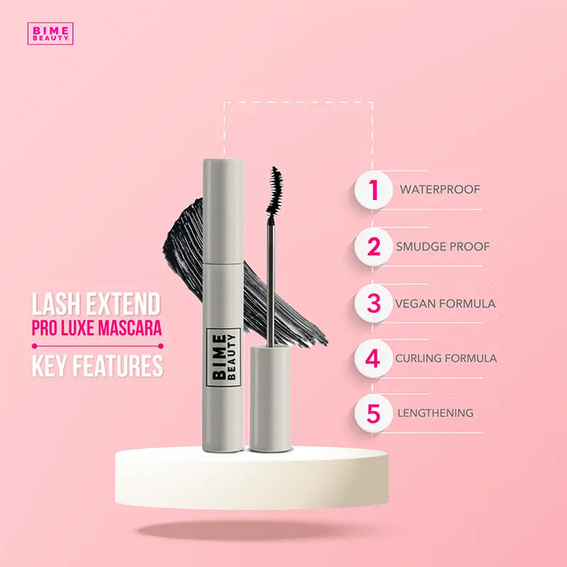 Lashextend Proluxe Mascara Cosmetic Makeup Nourishing Waterproof
