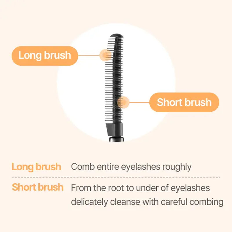 [COSNORI] Long Active Mascara Remover | Korean Vegan Eye Makeup Remover | Gentle Cleansing for Waterproof Mascara