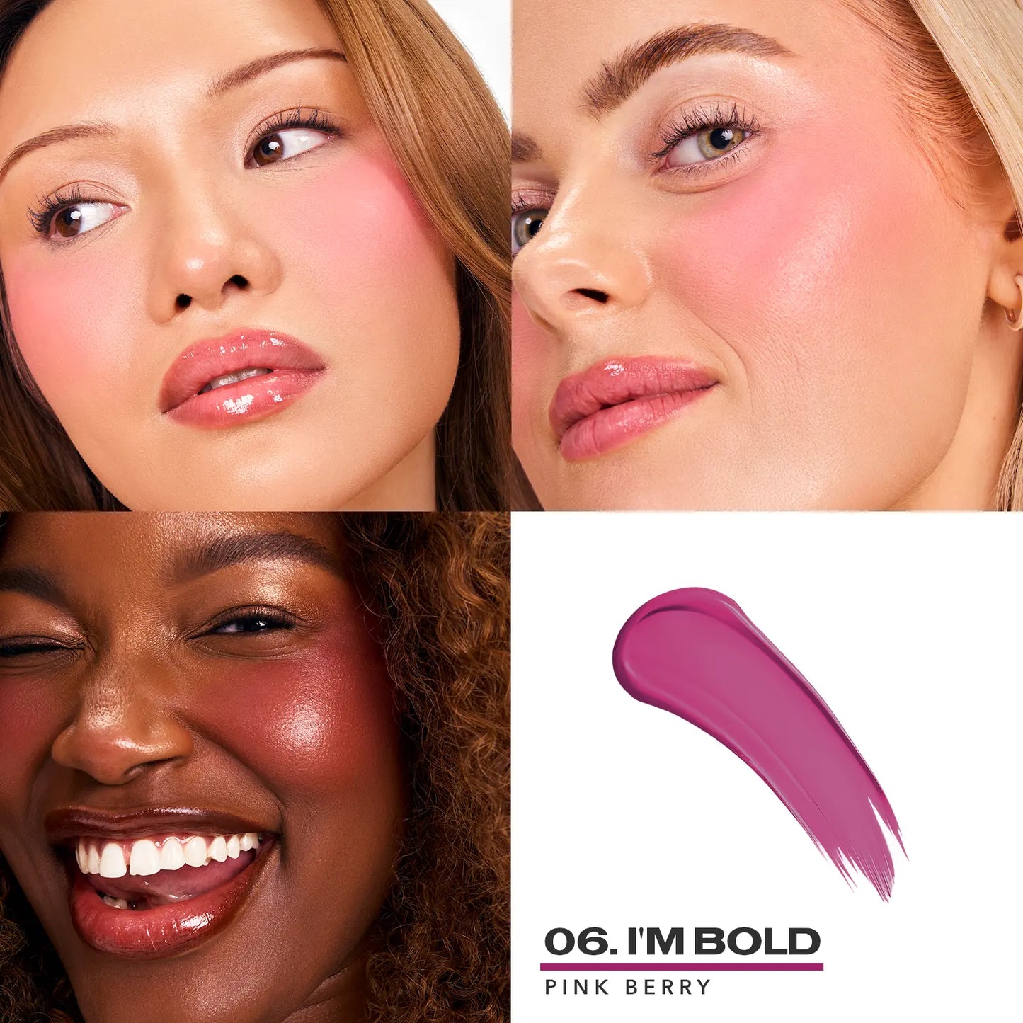 Sacheu Cheek STAY-N - All-Day Liquid Blush - Long-Lasting, Buildable, Ultra-Blendable Blush