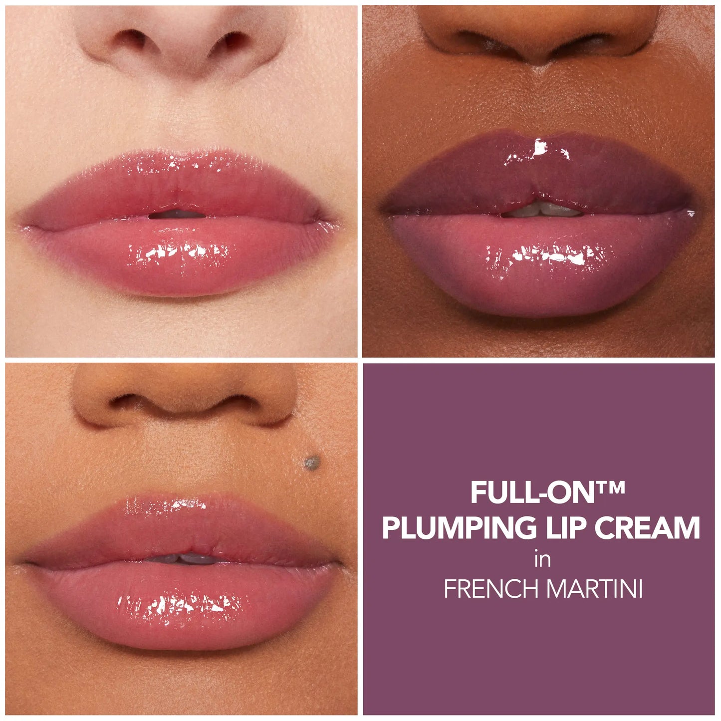 BUXOM Full-On Plumping Lip Cream Gloss - Hydrating Lipgloss, Moisturizing, Glossy Finish, All Skin Types - Makeup